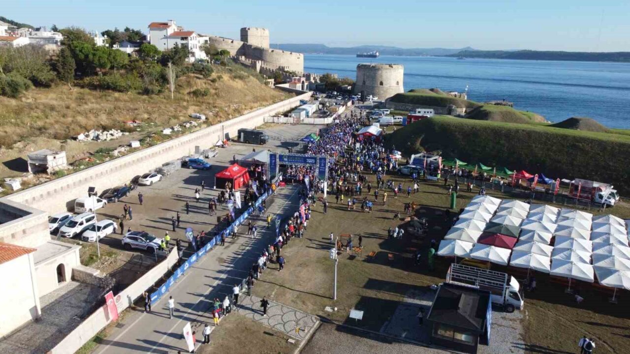 Uluslararası Gelibolu Maratonu, bu yıl 10. kez gerçekleştirildi ve 27
