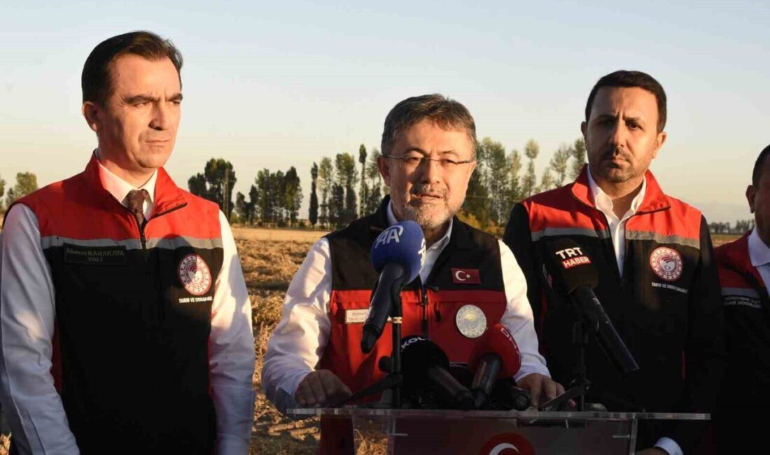 Tarım ve Orman Bakanı İbrahim Yumaklı, Bitlis'te tarım projeleri hakkında