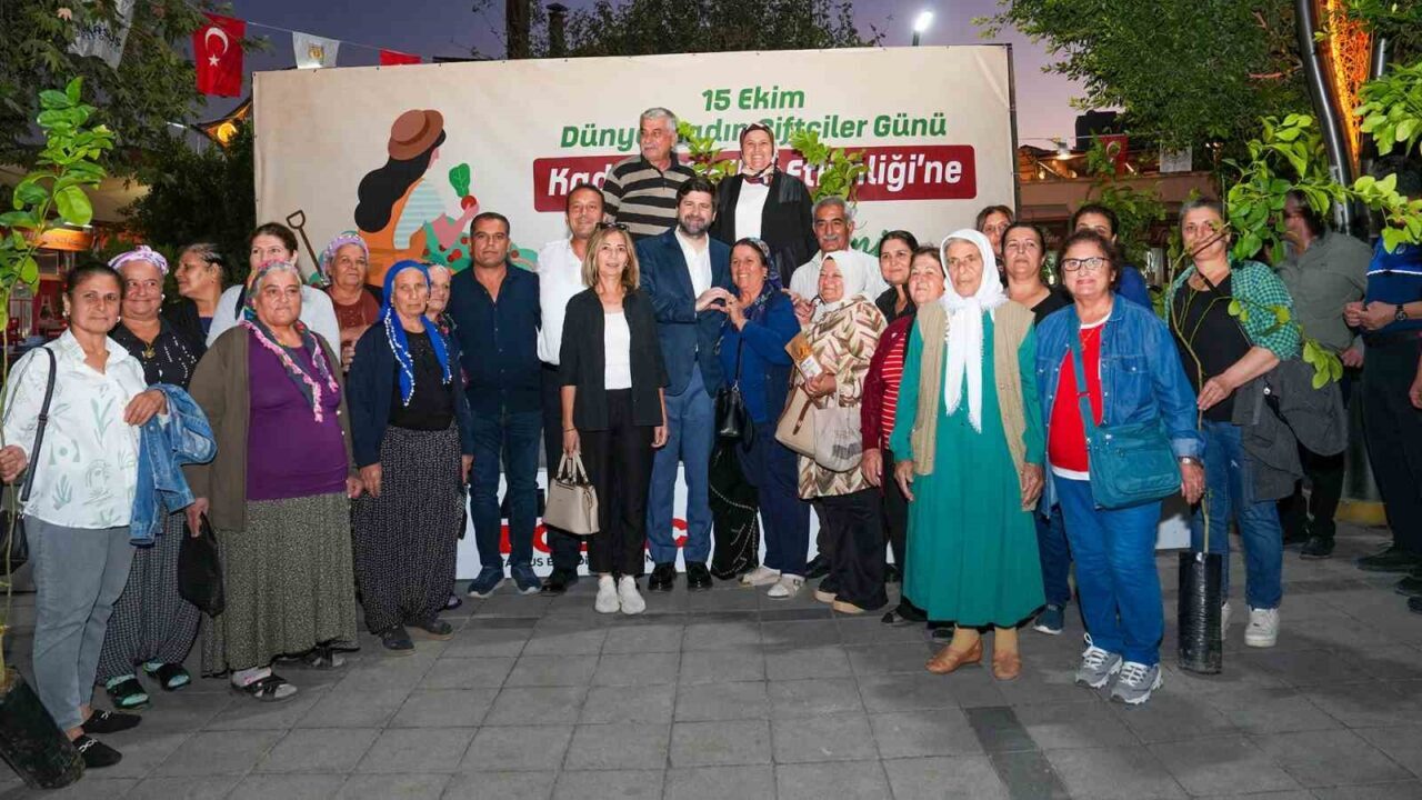 Tarsus Belediye Başkanı Ali Boltaç, 15 Ekim Dünya Kadın Çiftçiler