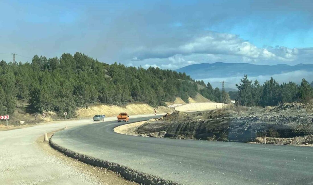 AK Parti Kütahya Milletvekili Mehmet Demir, Tavşanlı-Domaniç Devlet Yolu’nun inşaat