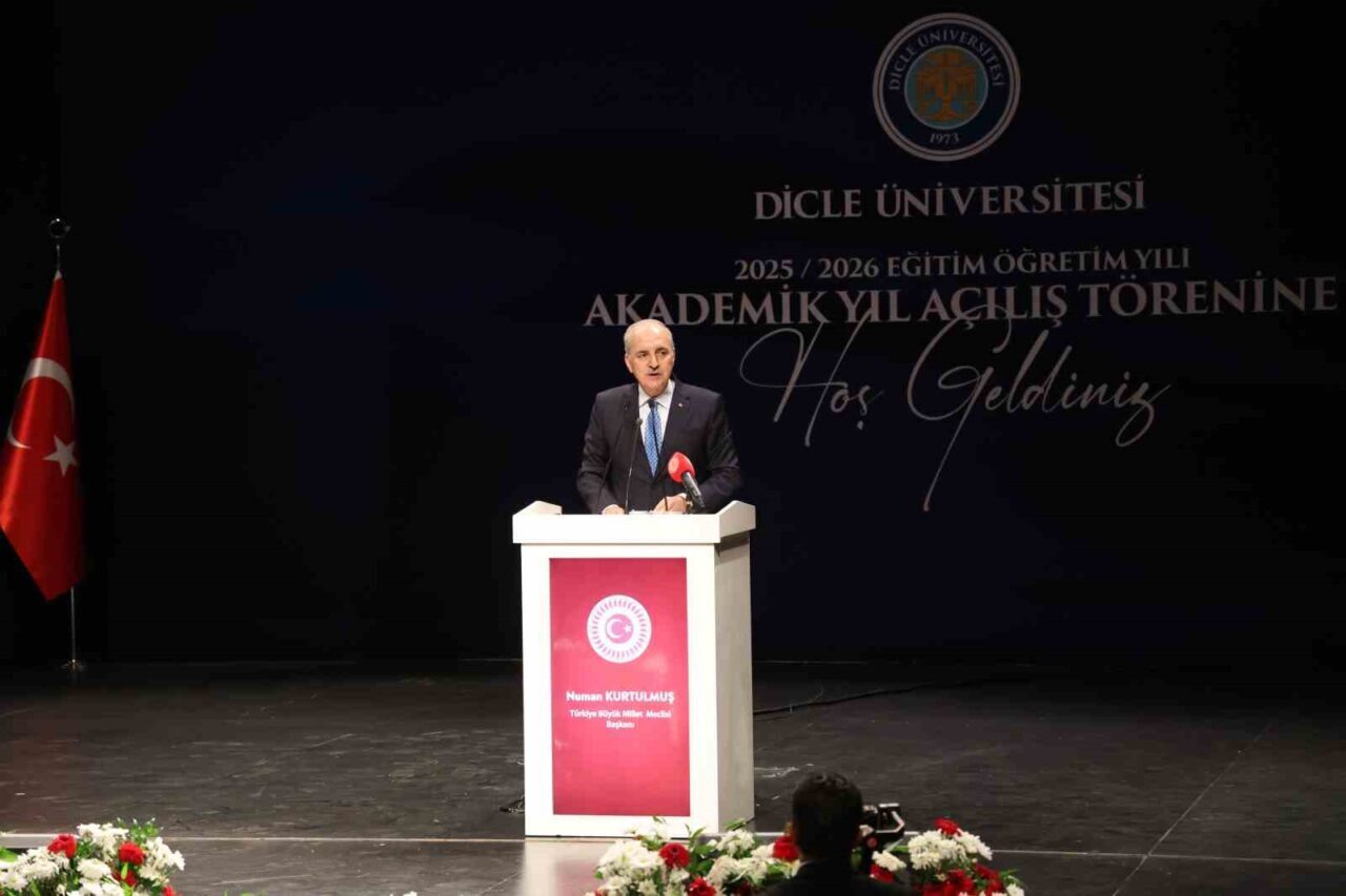 TBMM Başkanı Numan Kurtulmuş, Dicle Üniversitesi'nin Akademik Yılı açılışında yaptığı