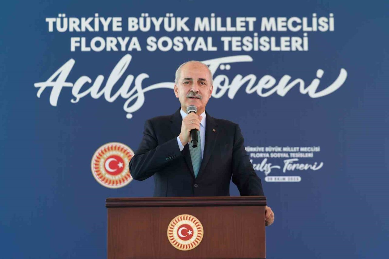 TBMM Florya Sosyal Tesisleri, TBMM Başkanı Numan Kurtulmuş'un katılımıyla açıldı.
