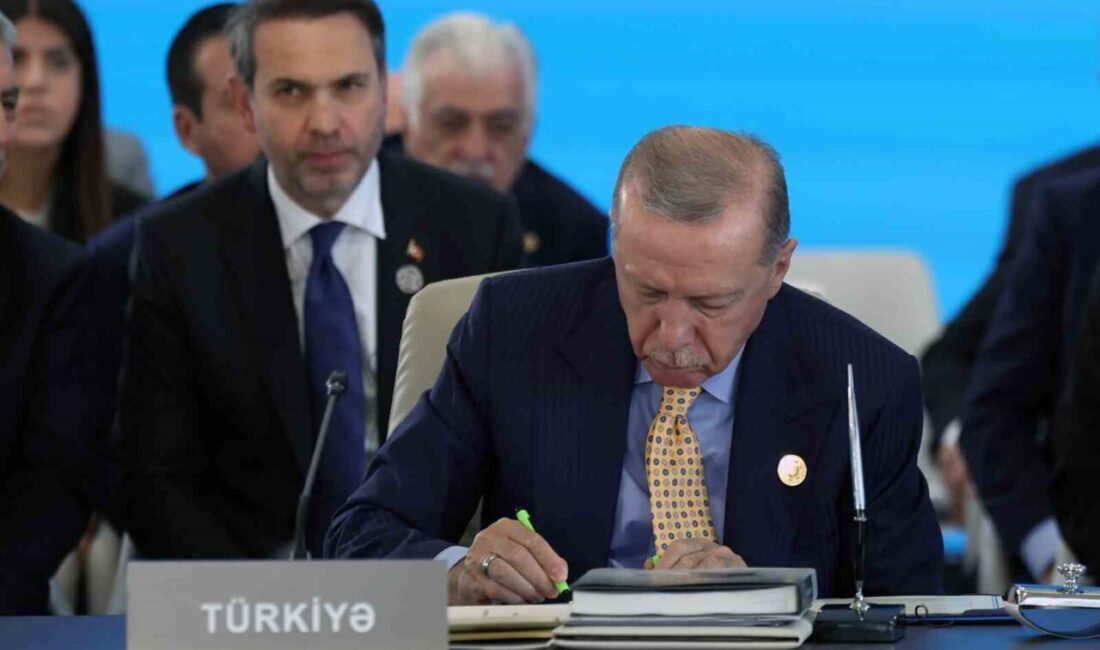 Azerbaycan’ın Gebele kentinde gerçekleştirilen Türk Devletleri Teşkilatı (TDT) 12. Zirvesi'nde,