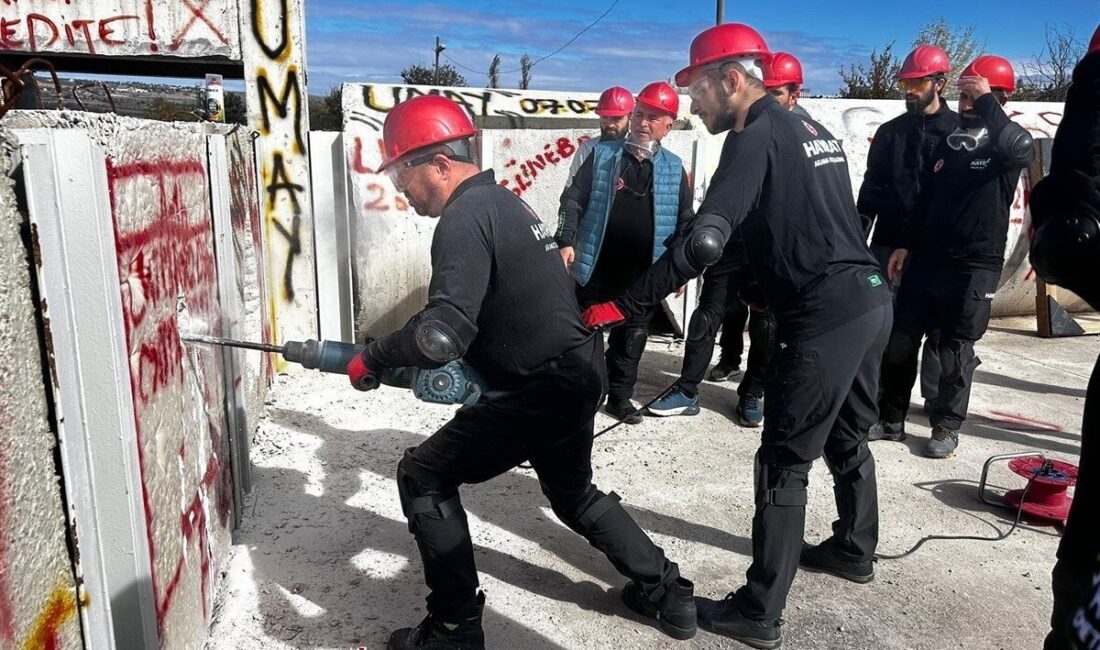 Tekirdağ AFAD Müdürlüğü, Türkiye Afet Müdahale Planı (TAMP) kapsamında akreditasyon