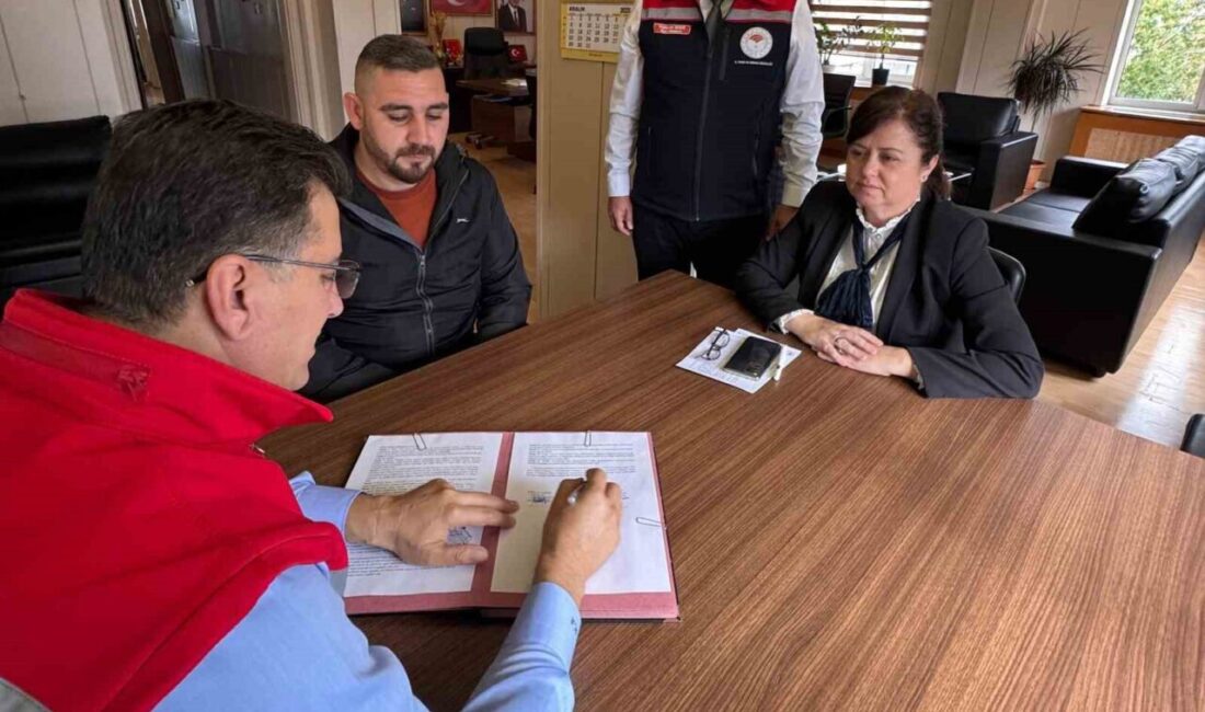Tarım ve Orman Bakanlığı, Tekirdağ'ın Şarköy ilçesi Bulgur Mahallesi'nde üst