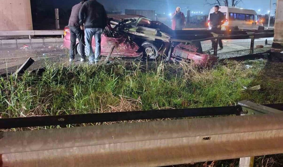 Tekirdağ’da meydana gelen trafik kazasında iki genç hayatını kaybetti, bir kişi yaralandı. Tekirdağ'ın Süleymanpaşa ilçesinde meydana gelen trafik kazasında, Fatih Keser'in kullandığı