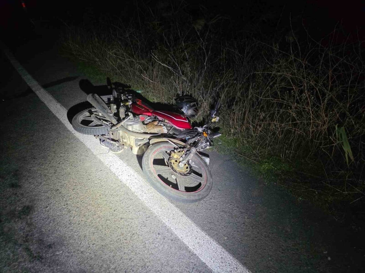 Tekirdağ'da motosiklet ve otomobilin çarpışması sonucu Serkan K. ve Mustafa