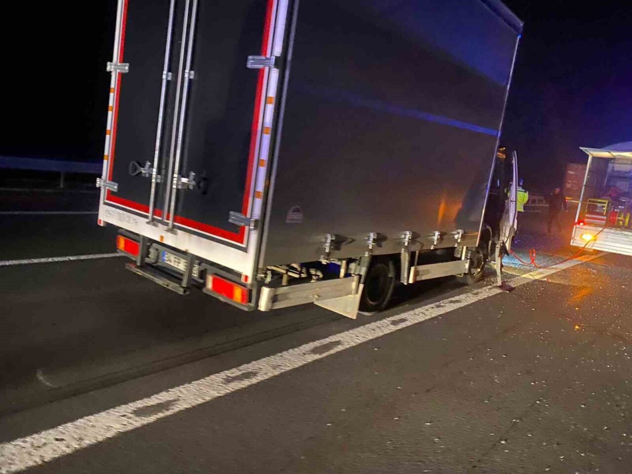 Bolu TEM Otoyolu'nda meydana gelen kazada, Orhan K. yönetimindeki kamyon,