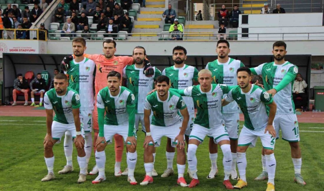 TFF 3. Lig 3. Grup 6. hafta mücadelesinde Amasyaspor, Karabük