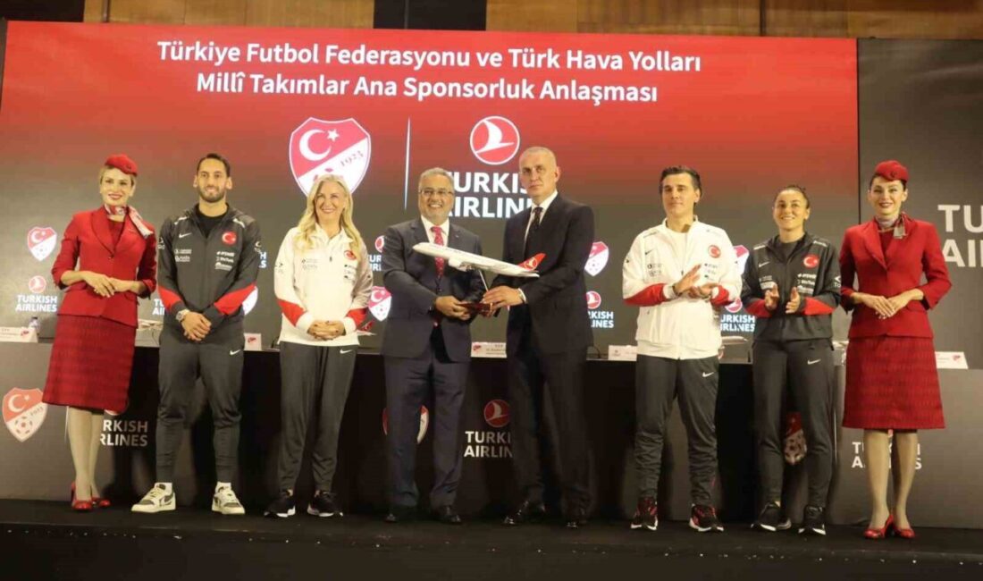 Türkiye Futbol Federasyonu, Türk Hava Yolları ile milli takımlar sponsorluğu