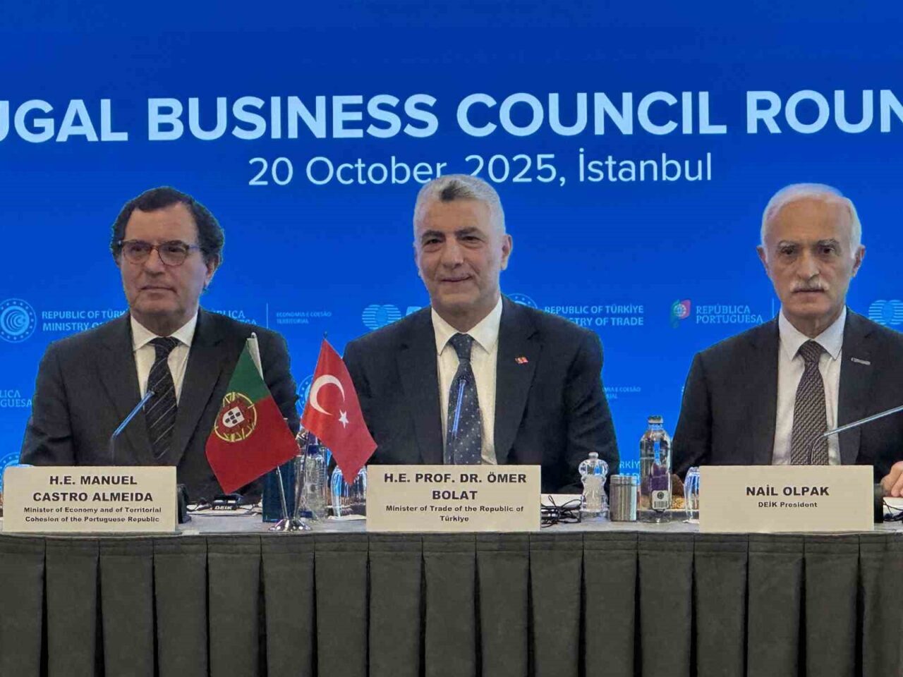 Ticaret Bakanı Prof. Dr. Ömer Bolat, Türkiye ile Portekiz arasındaki