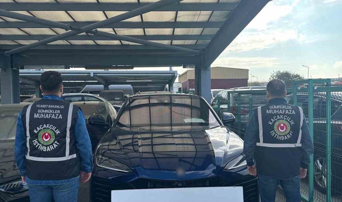 Ticaret Bakanlığı İstanbul Gümrük Muhafaza ekipleri, sahte faturalarla değeri düşük