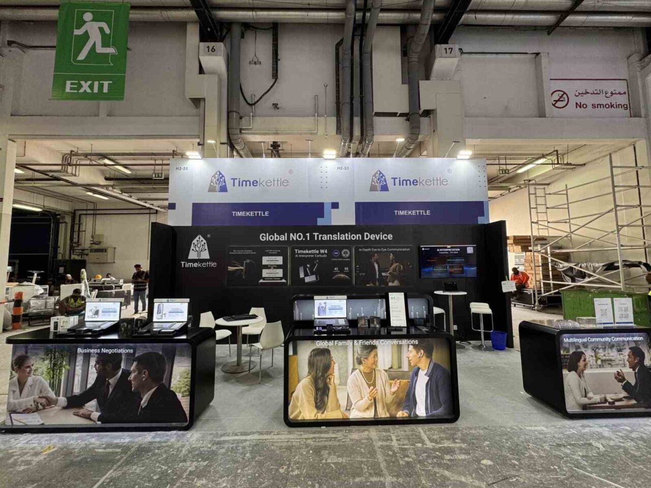 Yapay zeka çeviri alanında faaliyet gösteren Timekettle, GITEX 2025 etkinliğinde