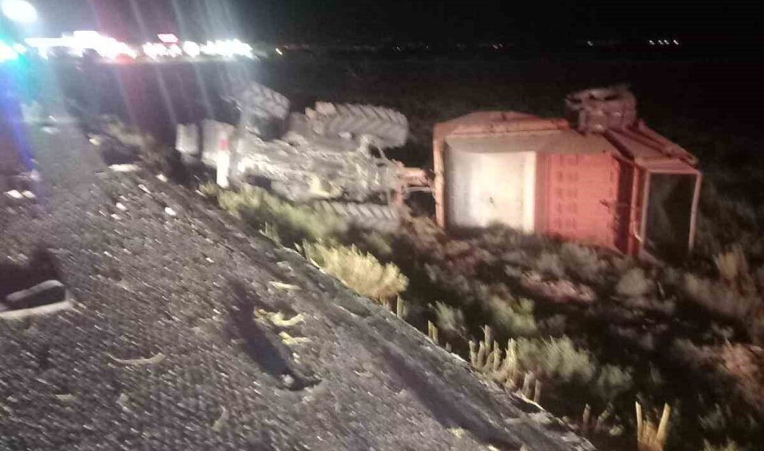 Konya'nın Karapınar ilçesinde Y.Y. yönetimindeki bir tır, S.G. idaresindeki traktöre