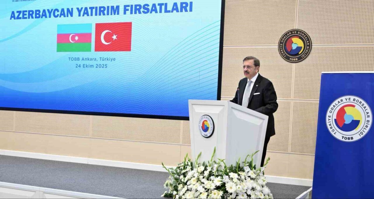TOBB Başkanı Rifat Hisarcıklıoğlu, Azerbaycan'ın Türk yatırımları açısından önemli bir