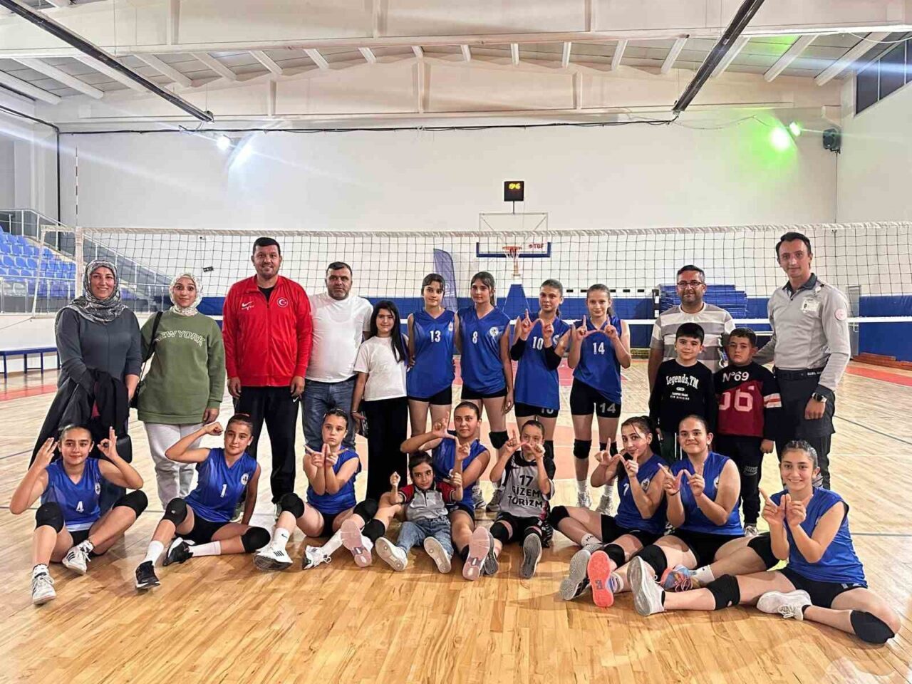 Tomarza Belediyespor Kız Voleybol Takımı, 6 Ekim Pazartesi günü Kayseri
