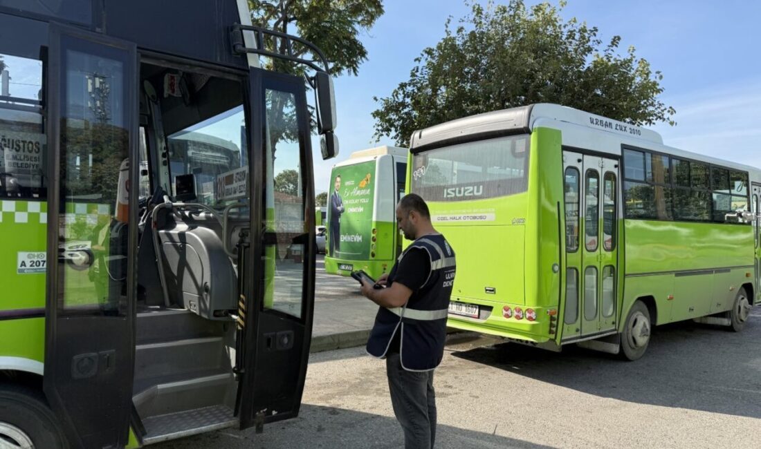 Kocaeli Büyükşehir Belediyesi, ulaşımdaki güvenliği artırmak amacıyla 120 toplu taşıma