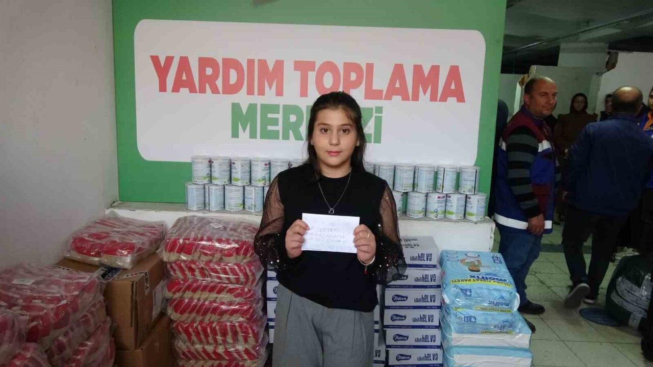 Trabzon Büyükşehir Belediyesi, Gazze için başlattığı yardım kampanyası kapsamında on