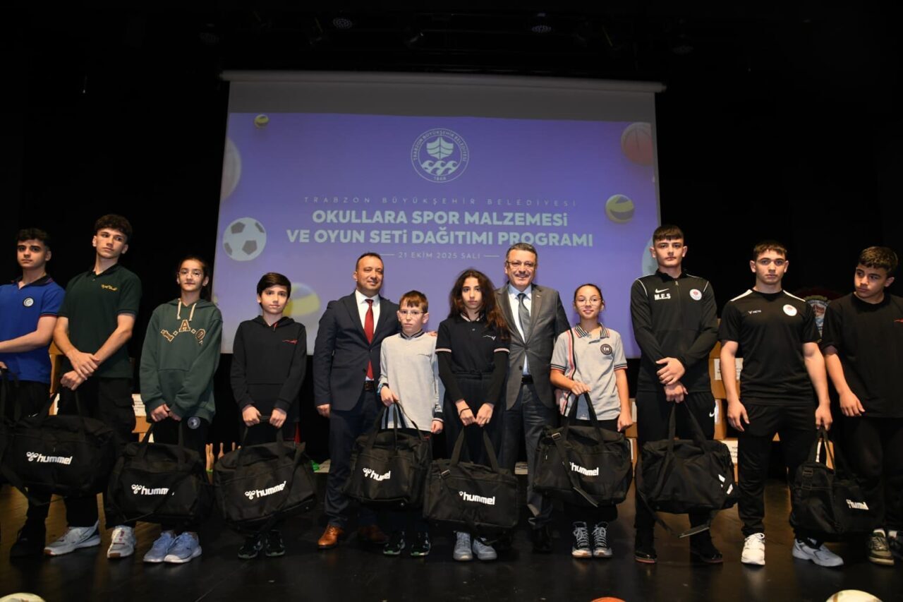 Trabzon Büyükşehir Belediyesi ve İl Milli Eğitim Müdürlüğü iş birliğiyle,