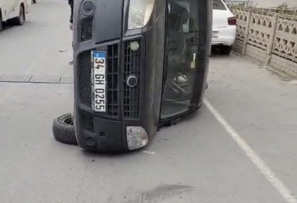 Tekirdağ'ın Kapaklı ilçesinde Atatürk Mahallesi'nde meydana gelen trafik kazasında O.A.'nın
