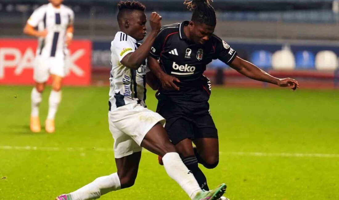 Trendyol Süper Lig’in 10. haftasında Kasımpaşa, Beşiktaş ile 1-1 berabere