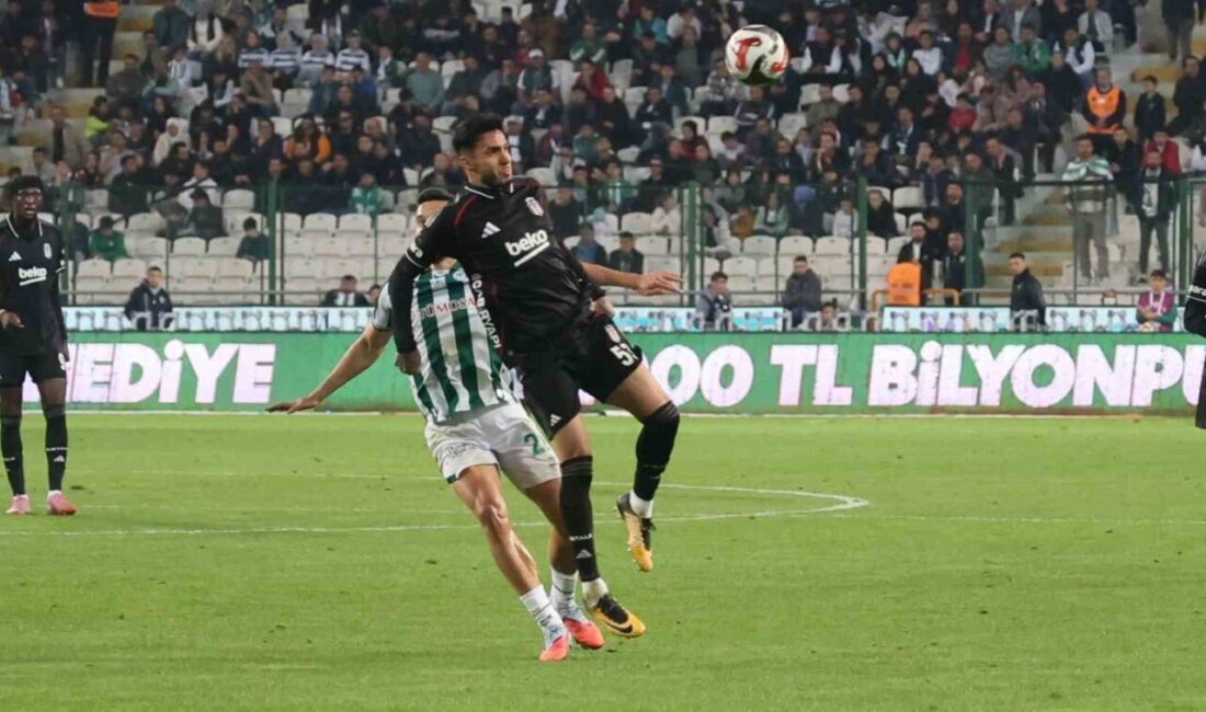 Trendyol Süper Lig 3. hafta erteleme maçında Konyaspor, Beşiktaş ile