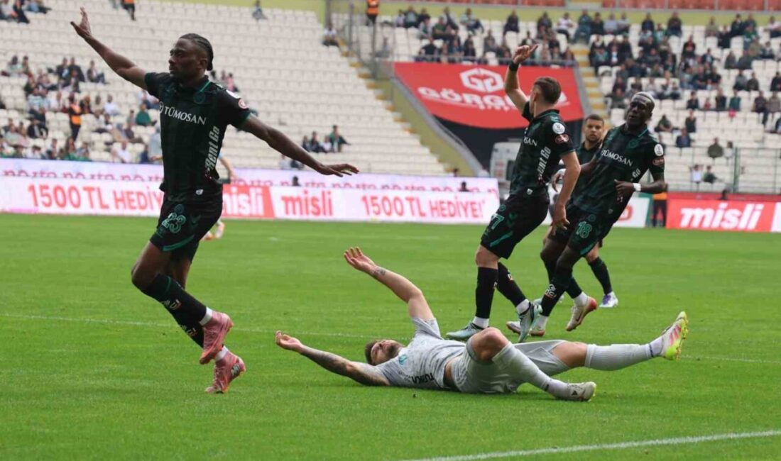 Trendyol Süper Lig’in 9. haftasında Konyaspor, Kocaelispor ile oynadığı maçta