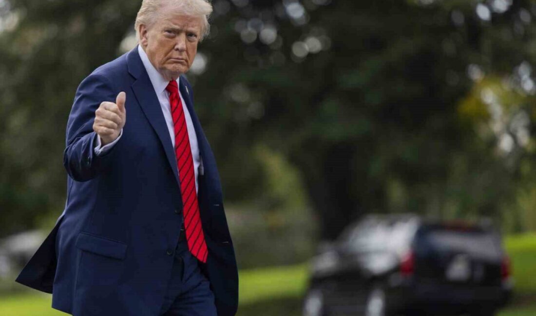 ABD Başkanı Donald Trump, Walter Reed Ulusal Askeri Tıp Merkezi’nde
