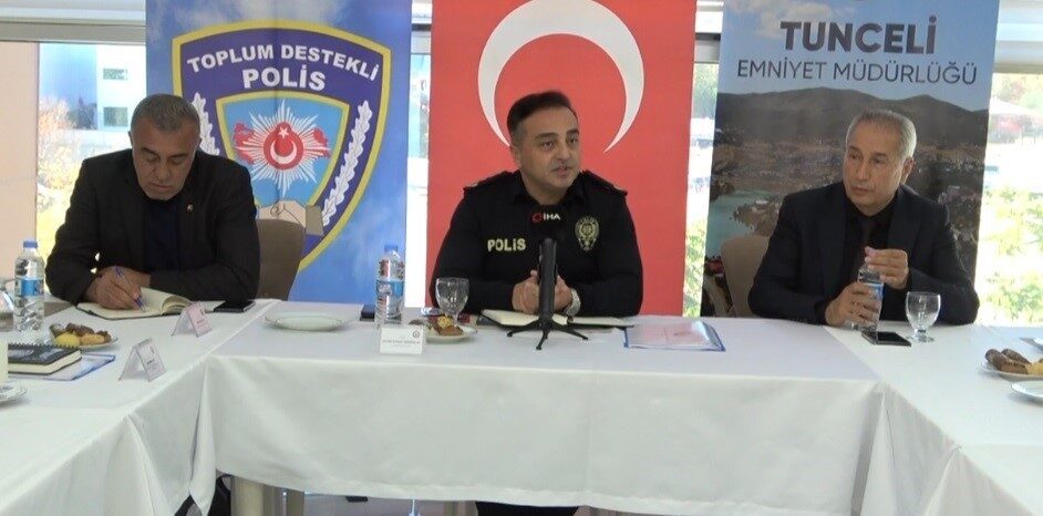 Tunceli İl Emniyet Müdürü Kazım Günay Demiralay, uyuşturucu ile mücadelede