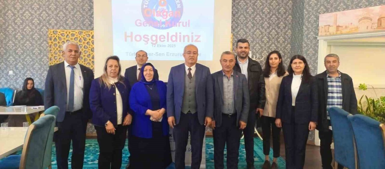 Türk Haber-Sen Erzurum Şubesi, 8. Olağan Genel Kurulu'nda Ayda Dikbaş'ı