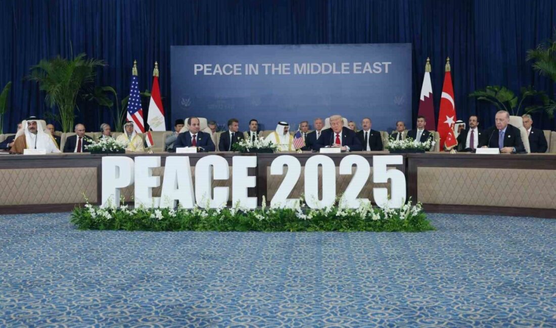 Şarm Eş-Şeyh’te Türkiye ve ABD, Mısır ve Katar ile Gazze İçin Niyet Belgesi İmzaladı Şarm Eş-Şeyh'te toplanan Türkiye, ABD, Mısır ve Katar liderleri, Gazze