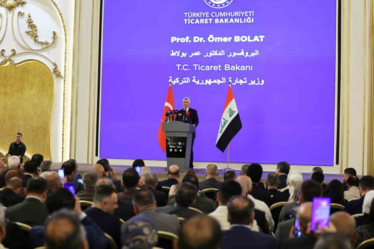 Ticaret Bakanı Ömer Bolat, Bağdat'ta gerçekleştirilen toplantıda Türkiye ile Irak