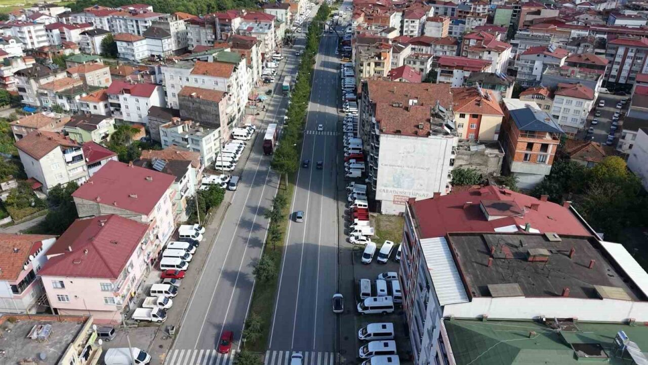 Samsun'un Terme ilçesi, ticari minibüs alanında Türkiye genelinde önemli bir