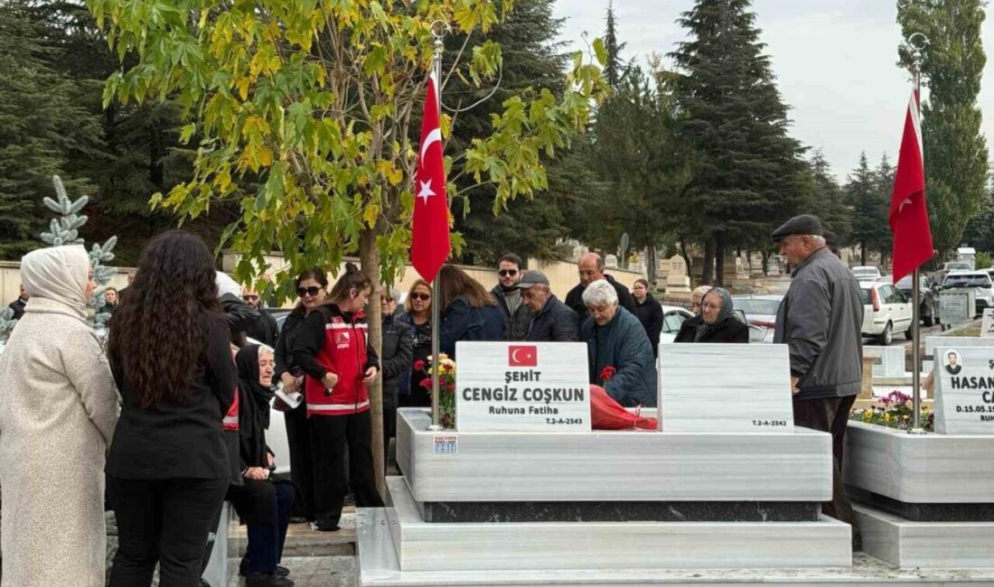 TUSAŞ’a Yönelik Terör Saldırısında Şehit Düşen Personel Kabirlerinde Anıldı Türk Havacılık ve Uzay Sanayii (TUSAŞ) personeli, PKK tarafından düzenlenen