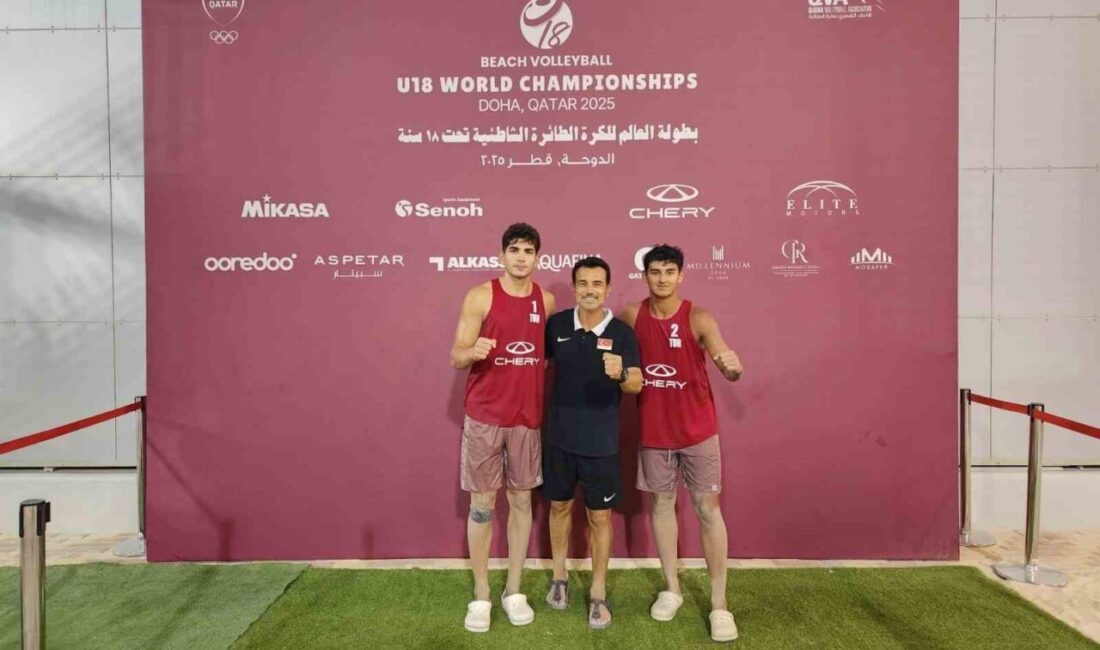 U18 Erkek Plaj Voleybolu Milli Takımı, Doha'da düzenlenen Dünya Şampiyonası'nda