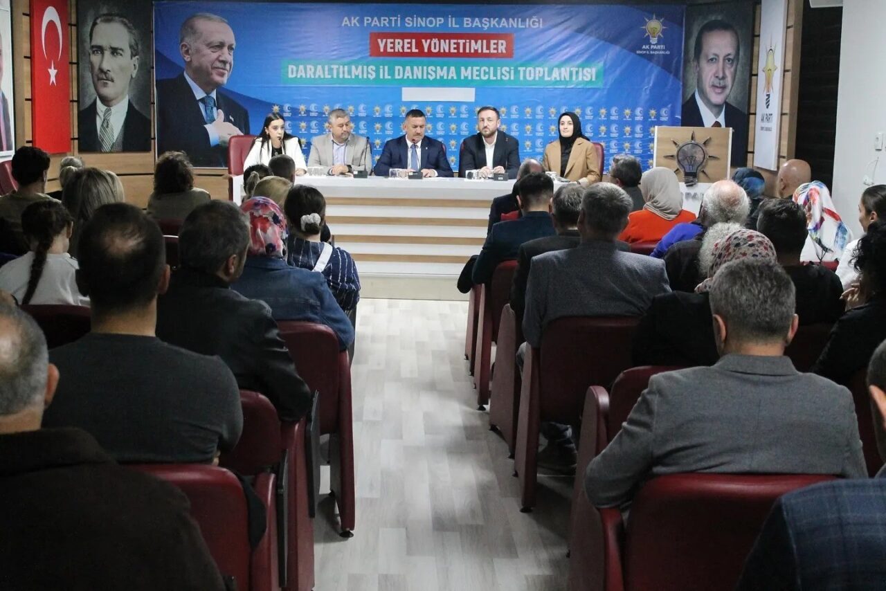 AK Parti Sinop İl Başkanı Yakup Üçüncüoğlu, Ekim Ayı Daraltılmış