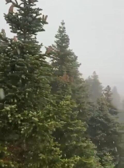 Uludağ’da Kar Yağışı Başladı, Bursa’da Sıcaklık Artışı Bekleniyor Havaların aniden soğumasıyla Bursa'nın Uludağ zirvesinde kar yağışı başladı. İki