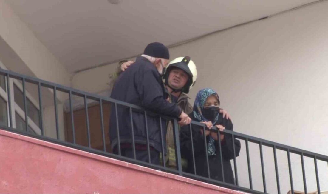 Ümraniye’de Çatı Katında Çıkan Yangında İki Yaşlı Çift Ve Evcil Hayvanları Kurtarıldı Ümraniye'de üç katlı bir binanın çatı katında çıkan yangında, evlerinde