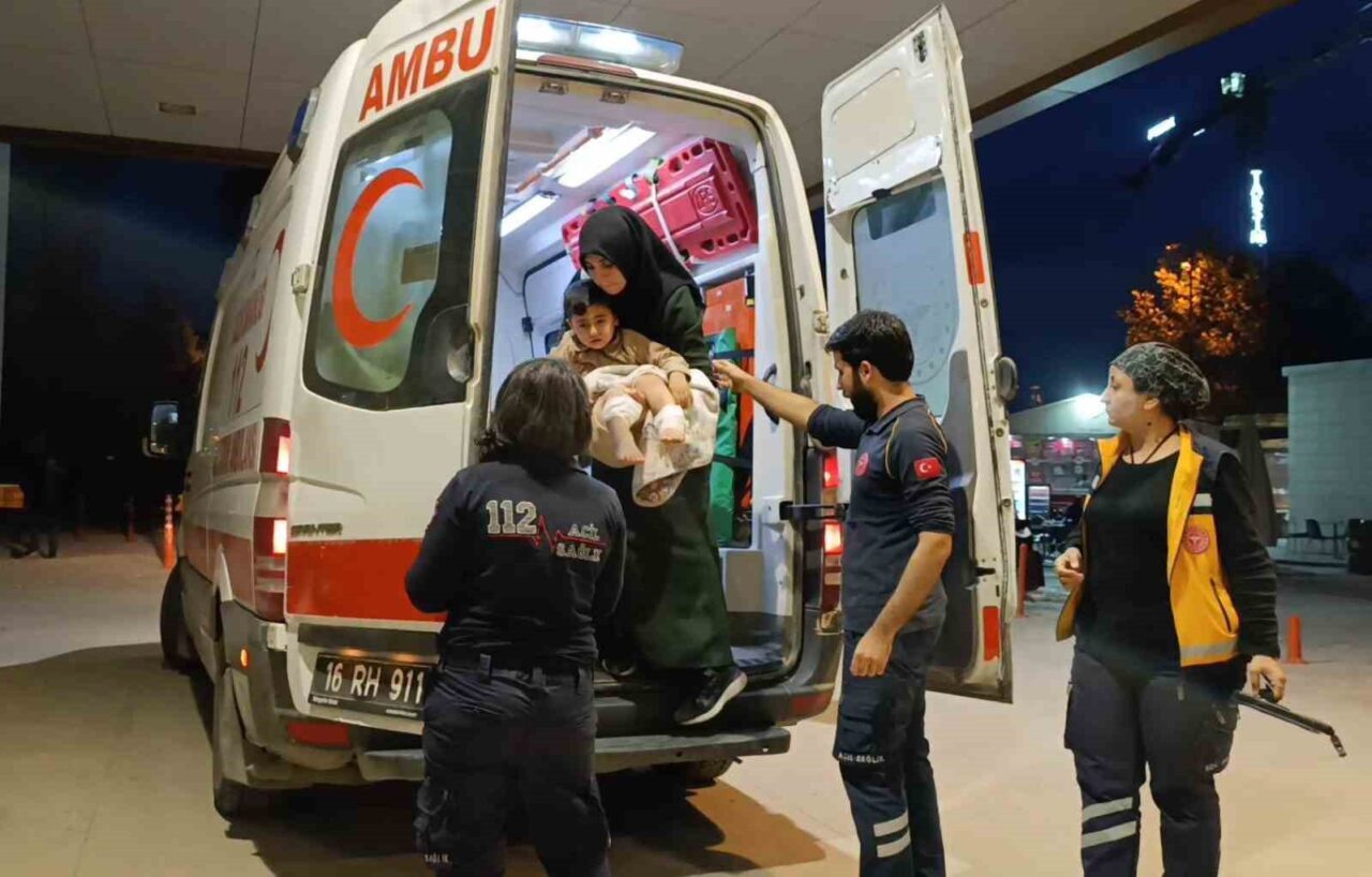 Bursa’nın İnegöl ilçesinde, 3 yaşındaki Muhammed G. evde oyun oynarken