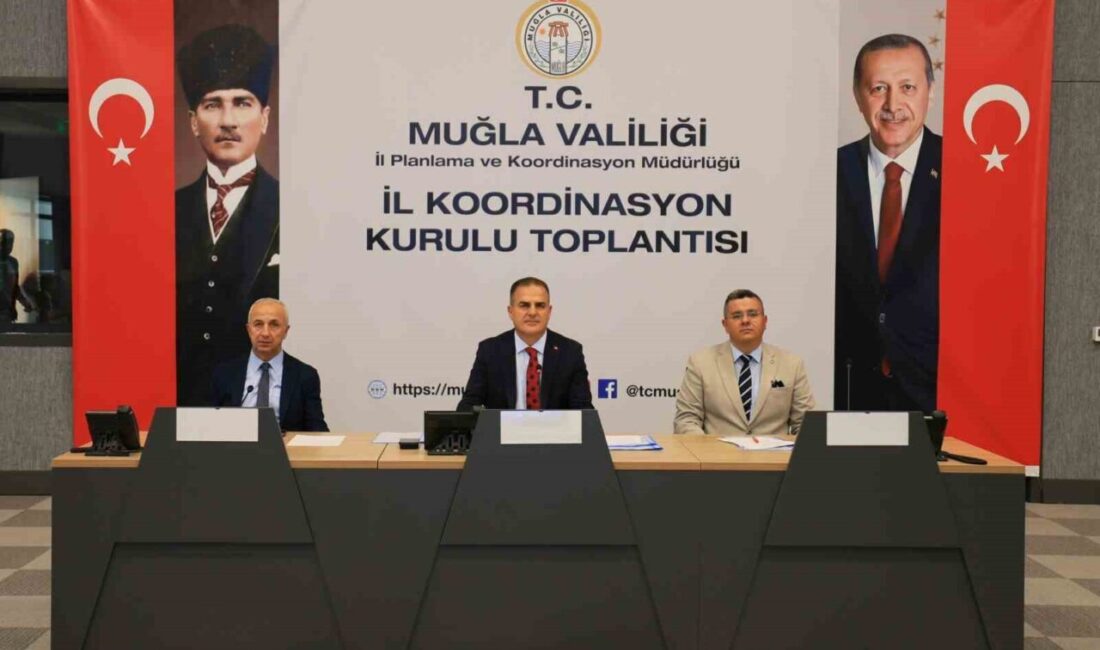 Muğla Valisi Dr. İdris Akbıyık başkanlığında yapılan 2025 yılı dördüncü