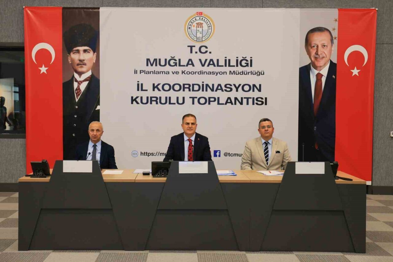 Muğla Valisi Dr. İdris Akbıyık başkanlığında yapılan 2025 yılı dördüncü
