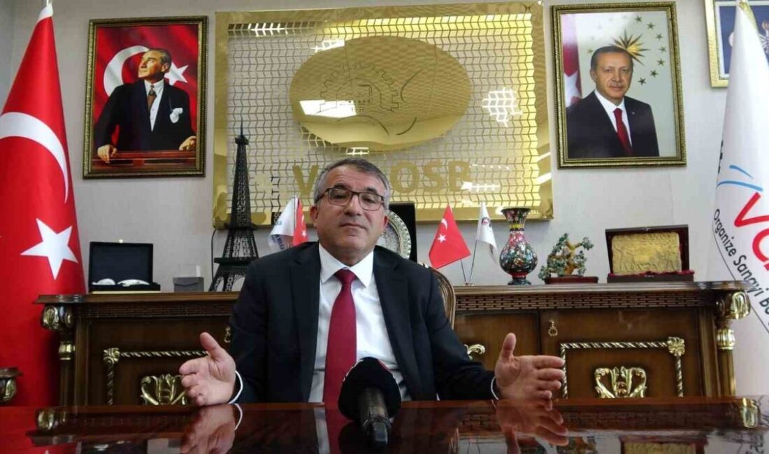 Van OSB, Tekstil Sektöründe 50 Bin İstihdam Hedefiyle Güçleniyor Van Organize Sanayi Bölgesi Başkanı Memet Aslan, tekstil sektöründe yapılan