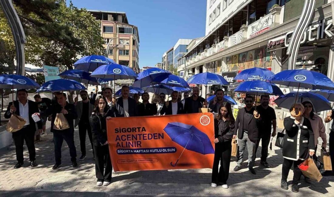 Van TSO'ya bağlı sigorta acenteleri, Sigorta Haftası'nı "Sigorta Acenteden Alınır"
