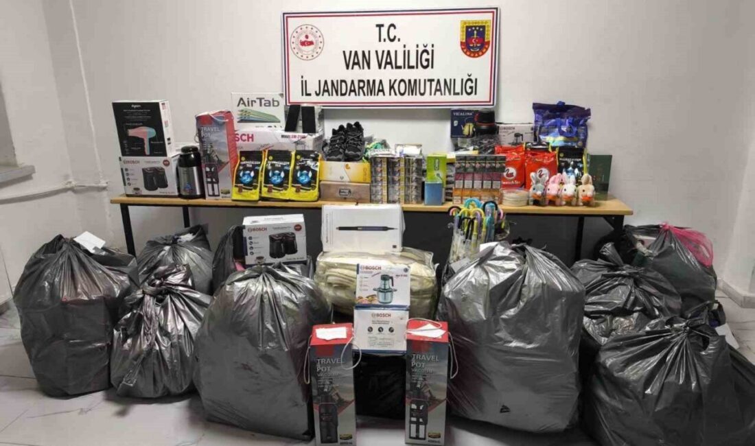 Van'ın Başkale ilçesinde jandarma, yapılan yol kontrolünde 1 milyon 200