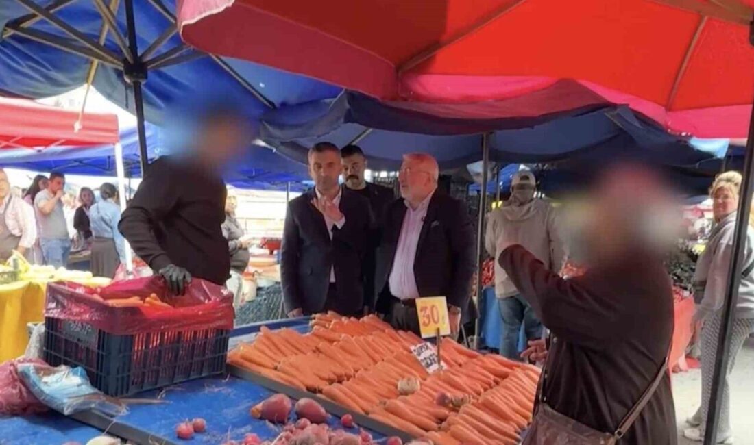 Çorum Belediye Başkanı Halil İbrahim Aşgın, semt pazarında vatandaşlara hakaret
