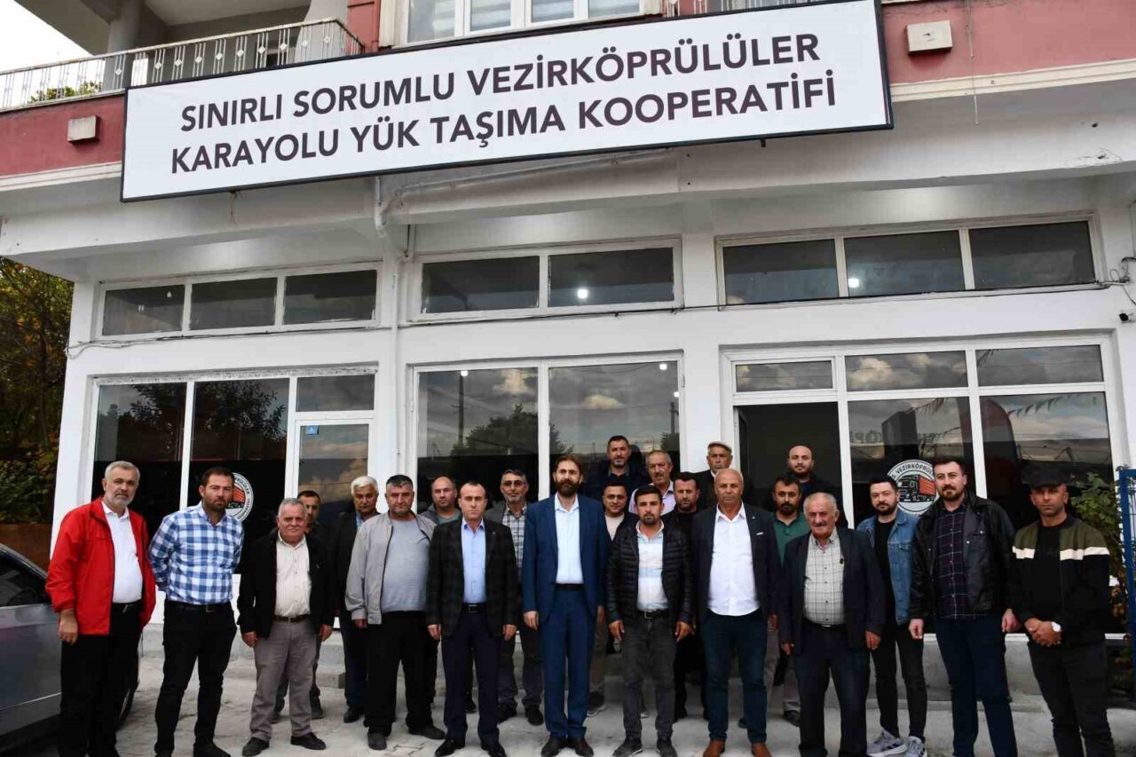 Samsun'un Vezirköprü ilçesinde S.S. Vezirköprülüler Karayolu Yük Taşıma Kooperatifi, ilk