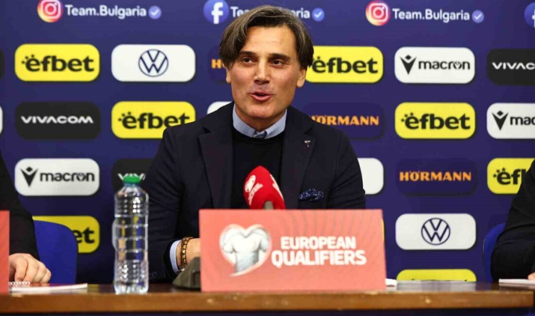 A Milli Takım Teknik Direktörü Vincenzo Montella, Bulgaristan maçı öncesi