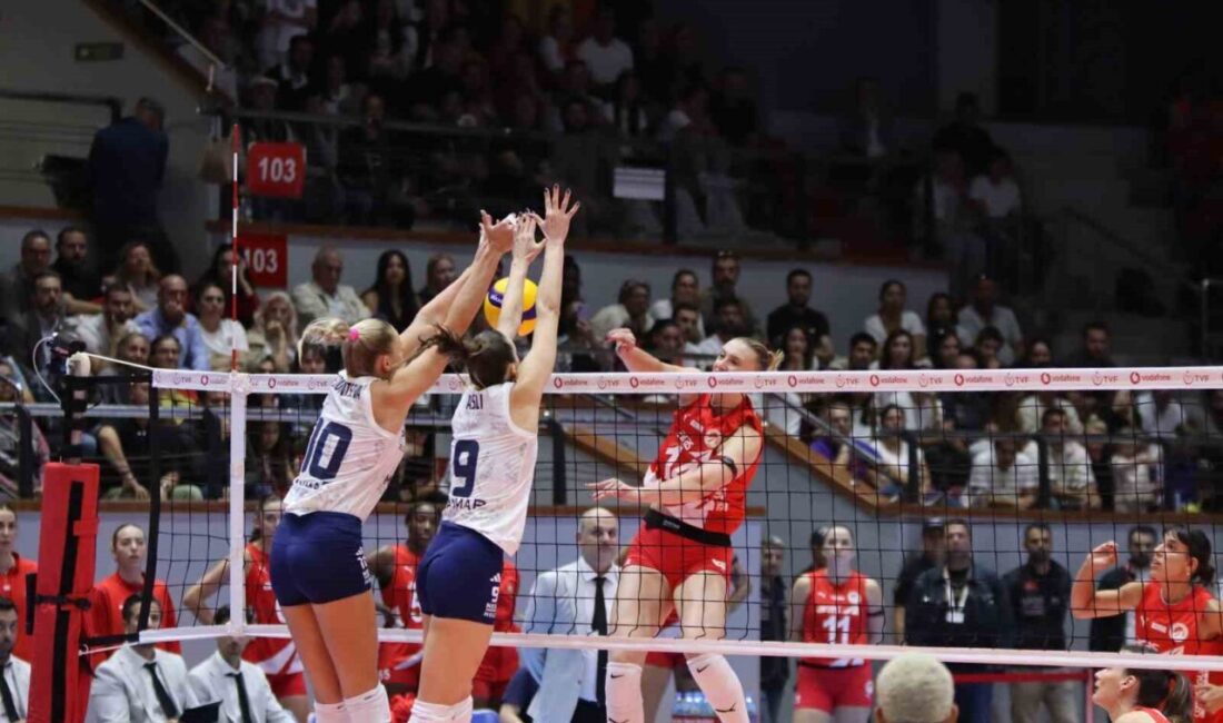 Vodafone Sultanlar Ligi 2025-2026 sezonuna Fenerbahçe Medicana, Aras Spor'u 3-1