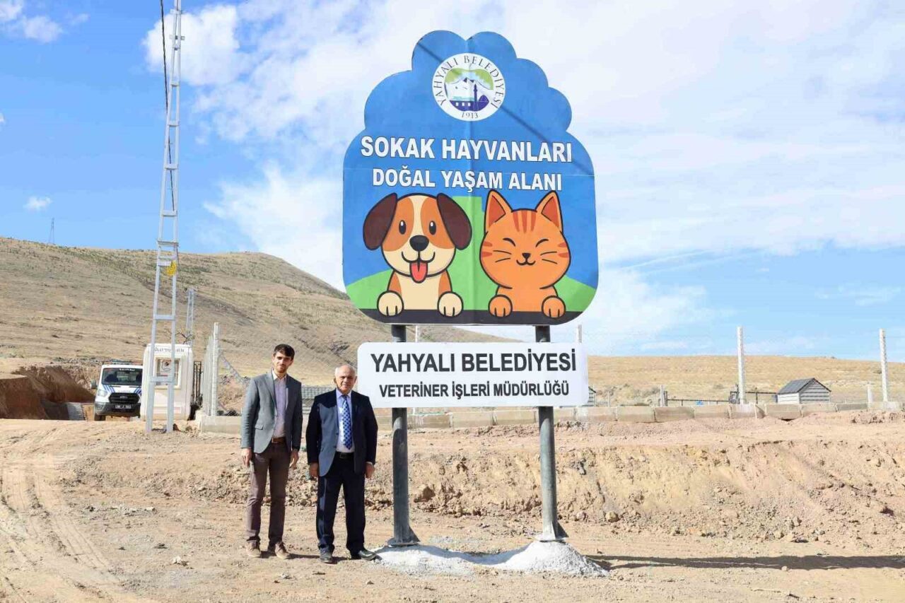 Yahyalı Belediyesi, sokak hayvanları için yeni bir doğal yaşam alanı