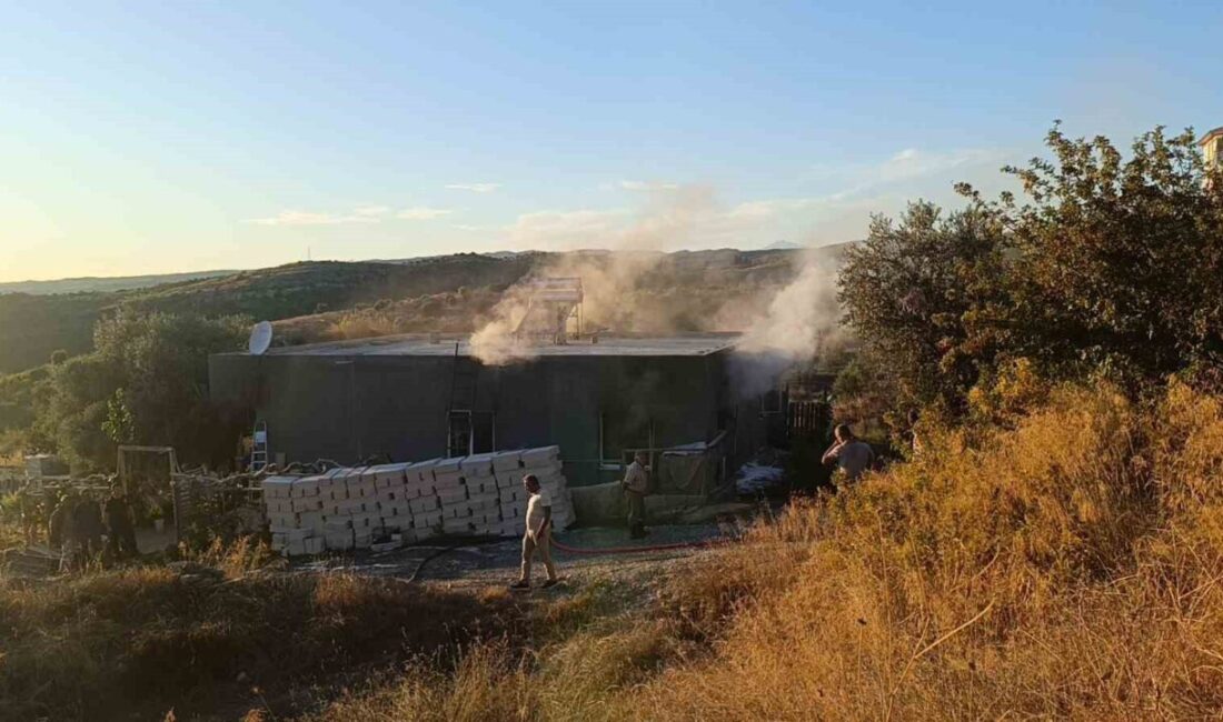 Manavgat'ta bir evde çıkan yangın, ev sahibinin oğlu Cengiz Ü.'nün